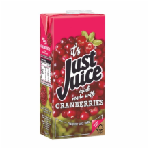 Just Juice Cranberry Tetra  12x1ltr