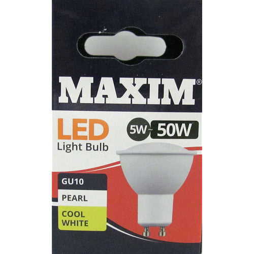 Maxim Led Gu10 White 50W   50W × 10 × 1