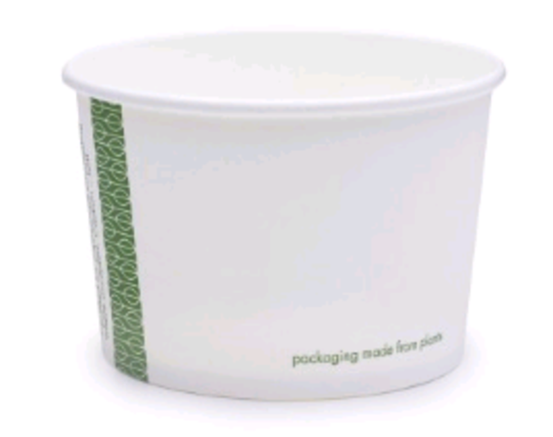 Vegware 3sp 8oz VW Ice cream Tubs 1x1000