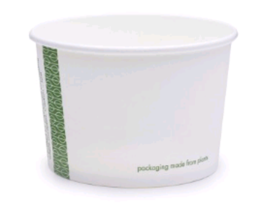 Vegware 3sp 8oz VW Ice cream Tubs 1x1000