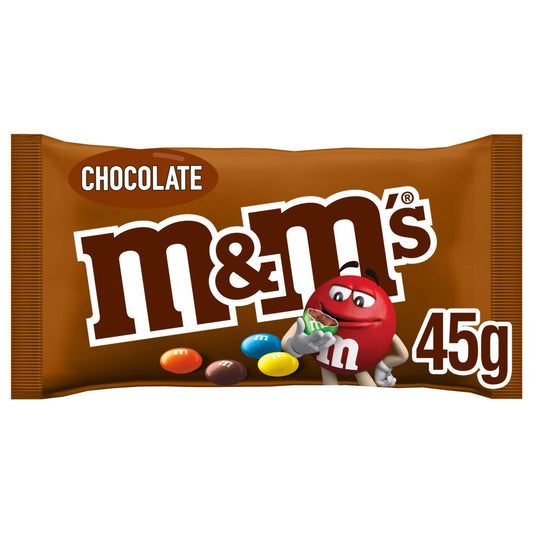 M&M's Milk Chocolate Bites Bag 45g Box of 12