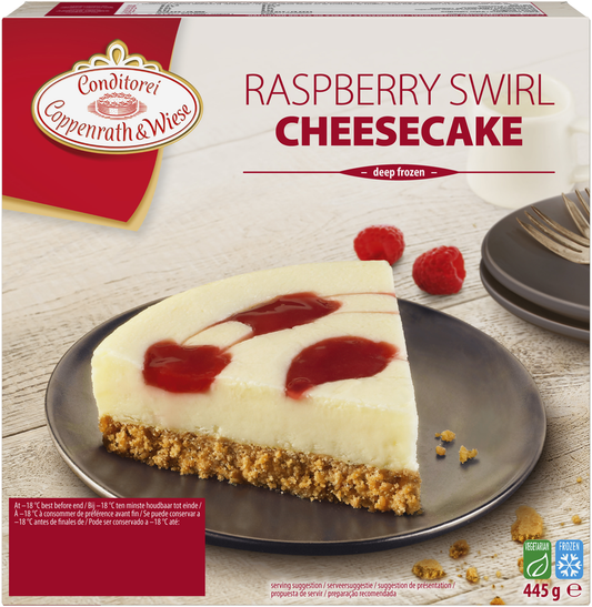 Coppenrath Raspberry Swirl Cheesecake 6x375g