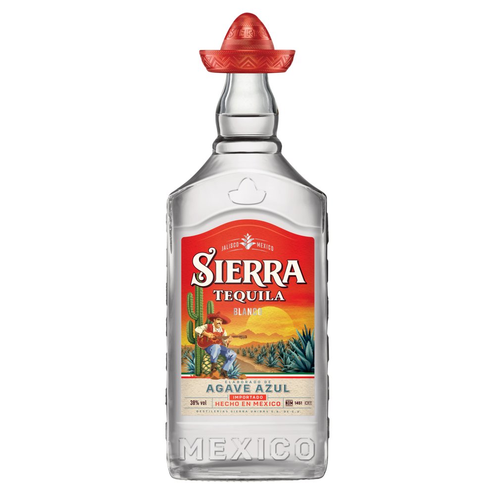 Sierra Tequila Blanco 70cl   70Cl × 6