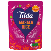 Tilda Steamed Masala Rice  6x250g