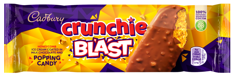 Cadbury Crunchie Blast Stick 24x90ml