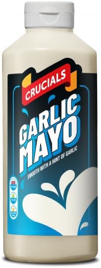 Crucials Garlic Mayonnaise Squeezy Sauce  1x1ltr