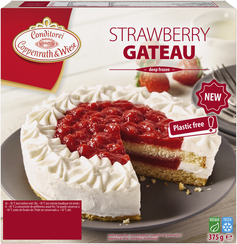 Coppenrath Strawberry Gateau 6x375g