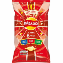 Walkers Variety  Pack  18x25g C