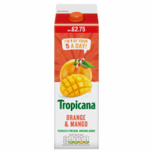 Tropicana Chilled Orange & Mango   6x850ml