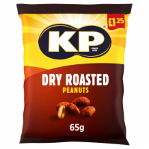 Kp Dry Roast Nuts Box   16x65g