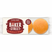 Baker Street  Plain Burger Buns  1xpack