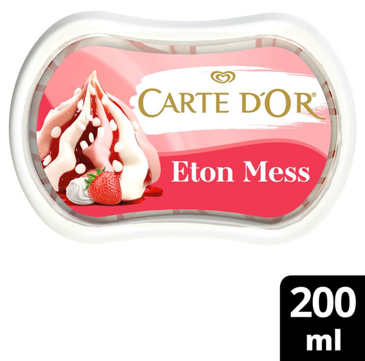 Carte D'or Eton Mess Mini Tub 12x200ml