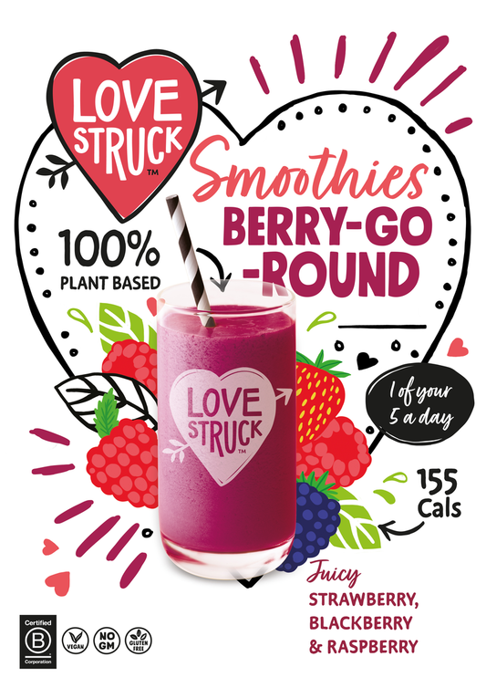 Love Struck Berry Go Round SMOOTHIE 30x140g