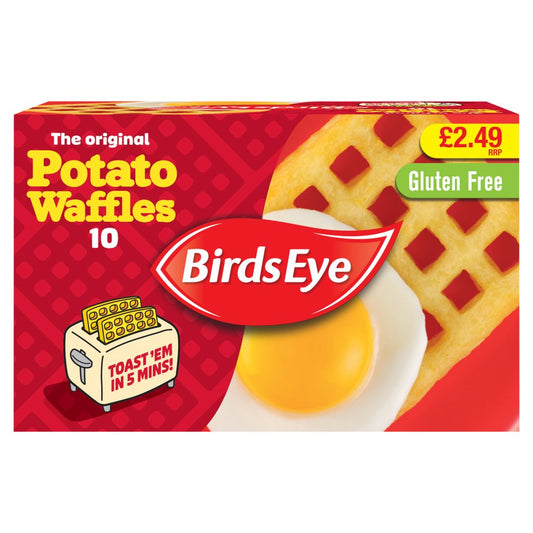 Birds Eye 10 The Original Potato Waffles 567g   567g × 1