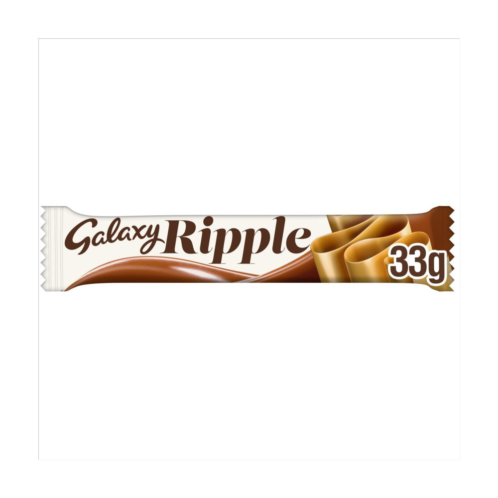 Galaxy Ripple Milk Chocolate Snack Bar 33g Box of 36