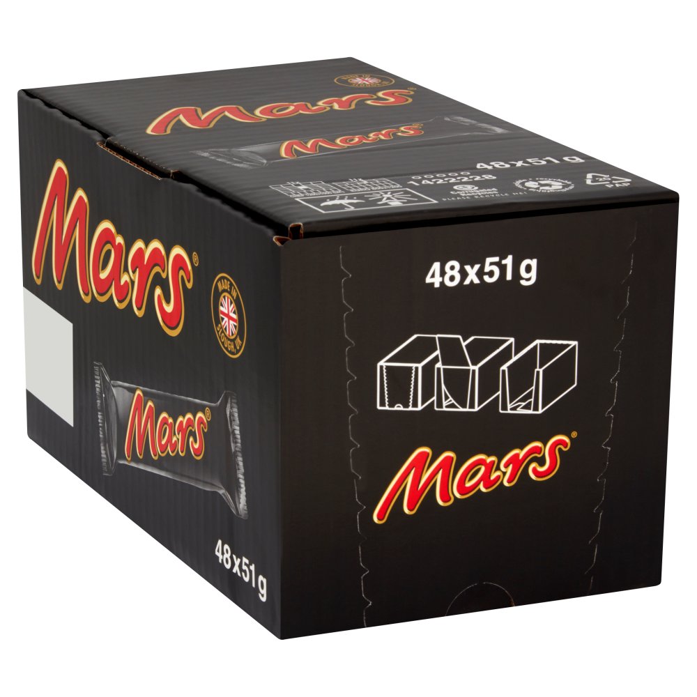 Mars, Caramel, Nougat & Milk Chocolate Snack Bar 51g