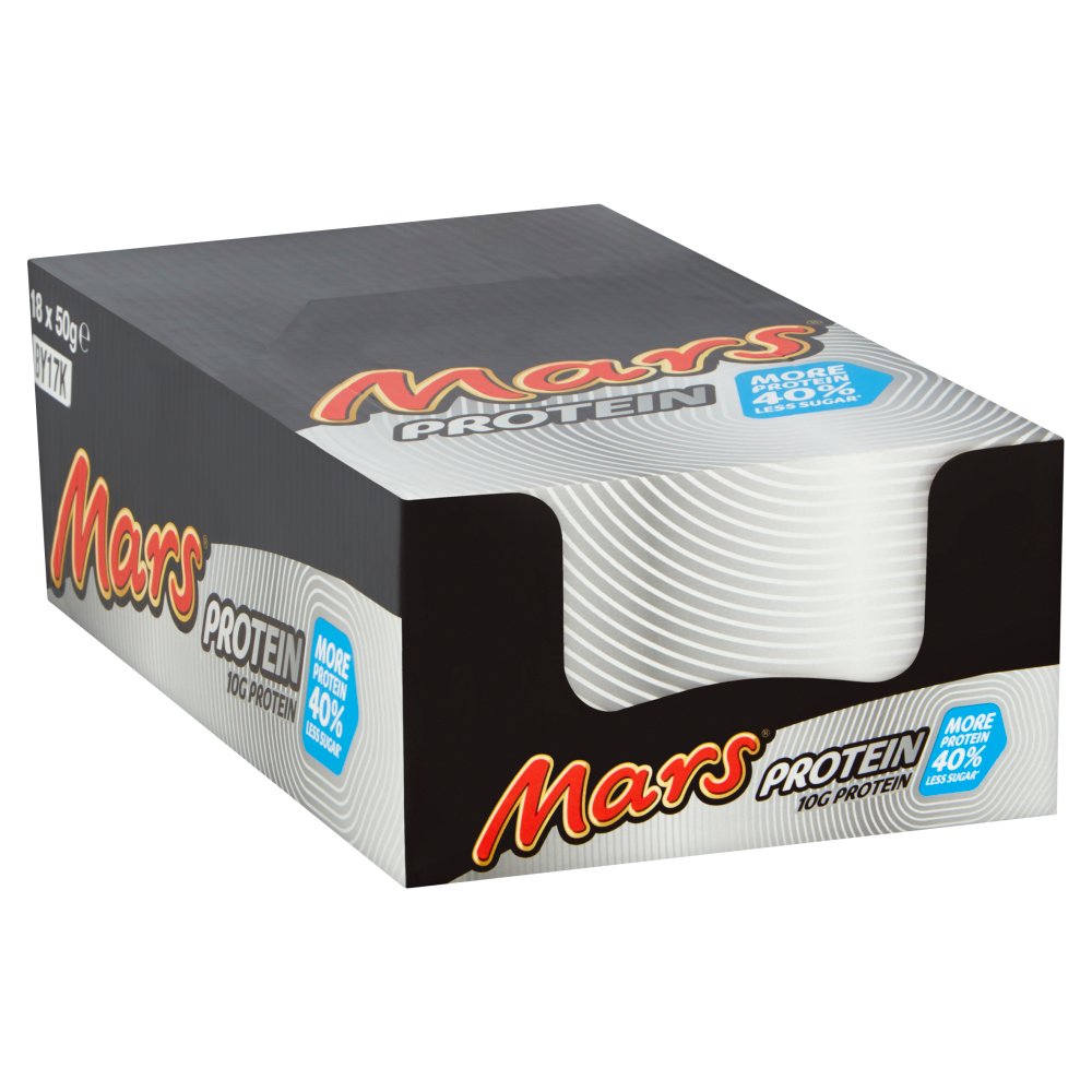 Mars Protein Caramel, Nougat & Milk Chocolate Snack Bar 50g