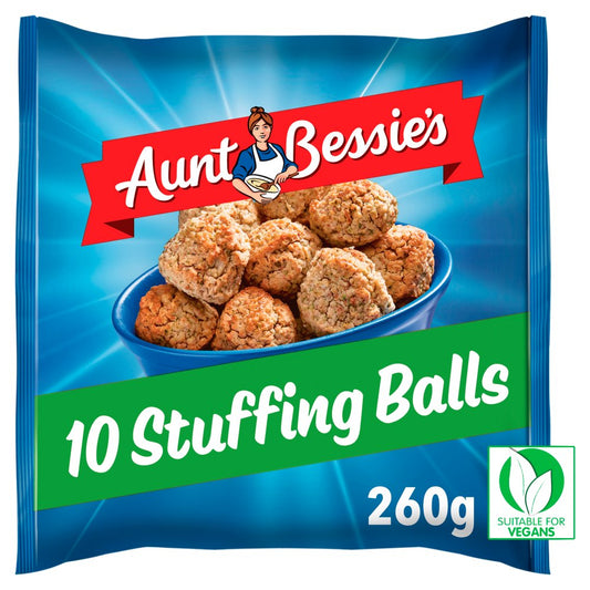 Aunt Bessie’s 10 Sage and Onion Stuffing Balls 260g   260g × 1