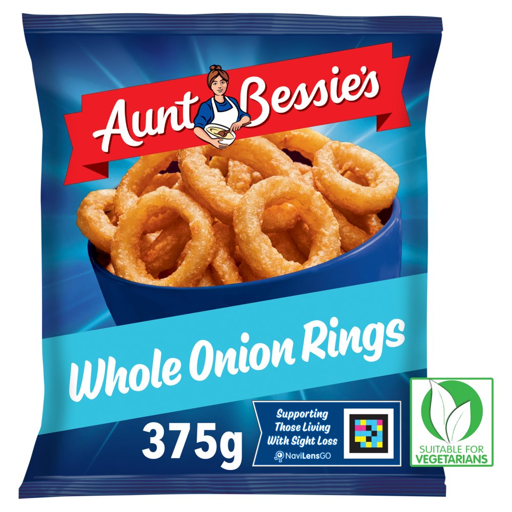 Aunt Bessie's Onion Rings 375g   375g × 12