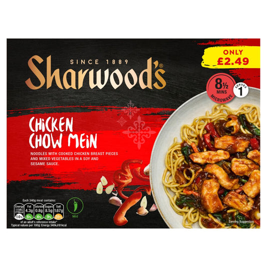 Sharwood's Chicken Chow Mein 340g   340g × 1