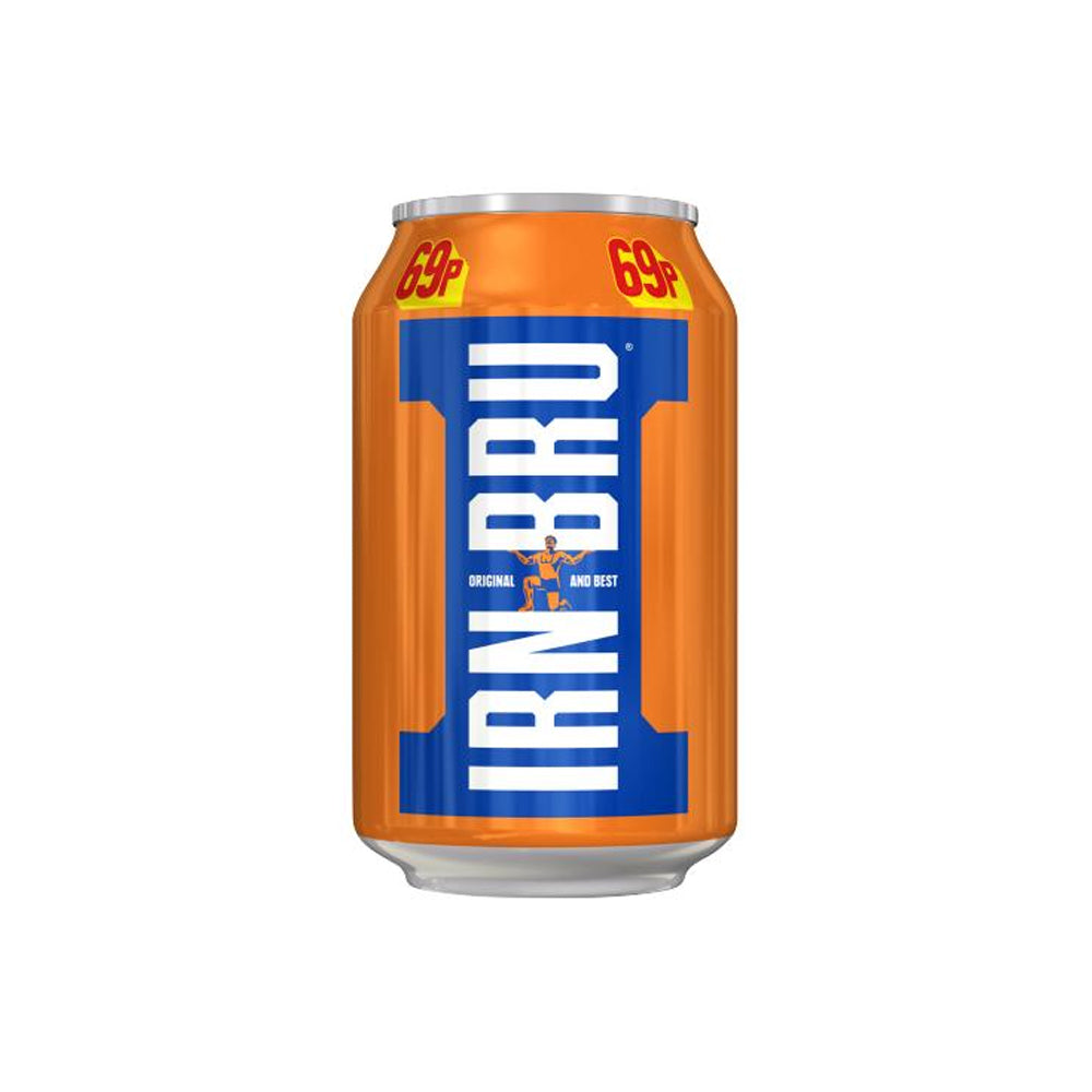 Irn Bru Regular  Pack Can   4x330ml