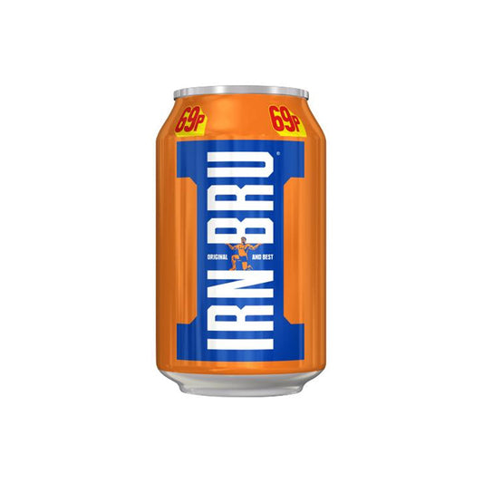 Irn Bru Regular  Pack Can   4x330ml