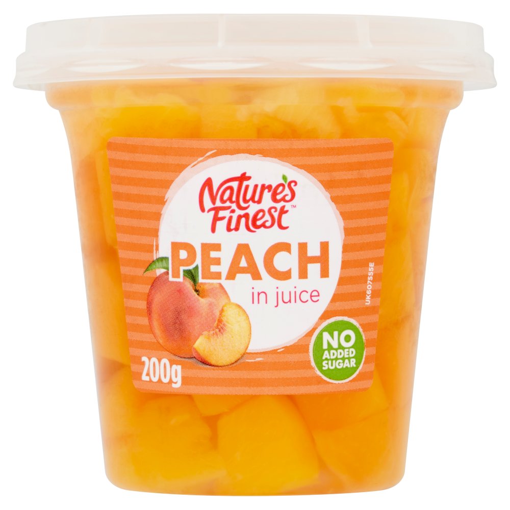 Nature's Finest Peach in Juice 200g   200g × 1