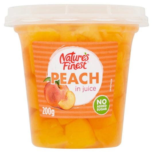 Nature's Finest Peach in Juice 200g   200g × 1