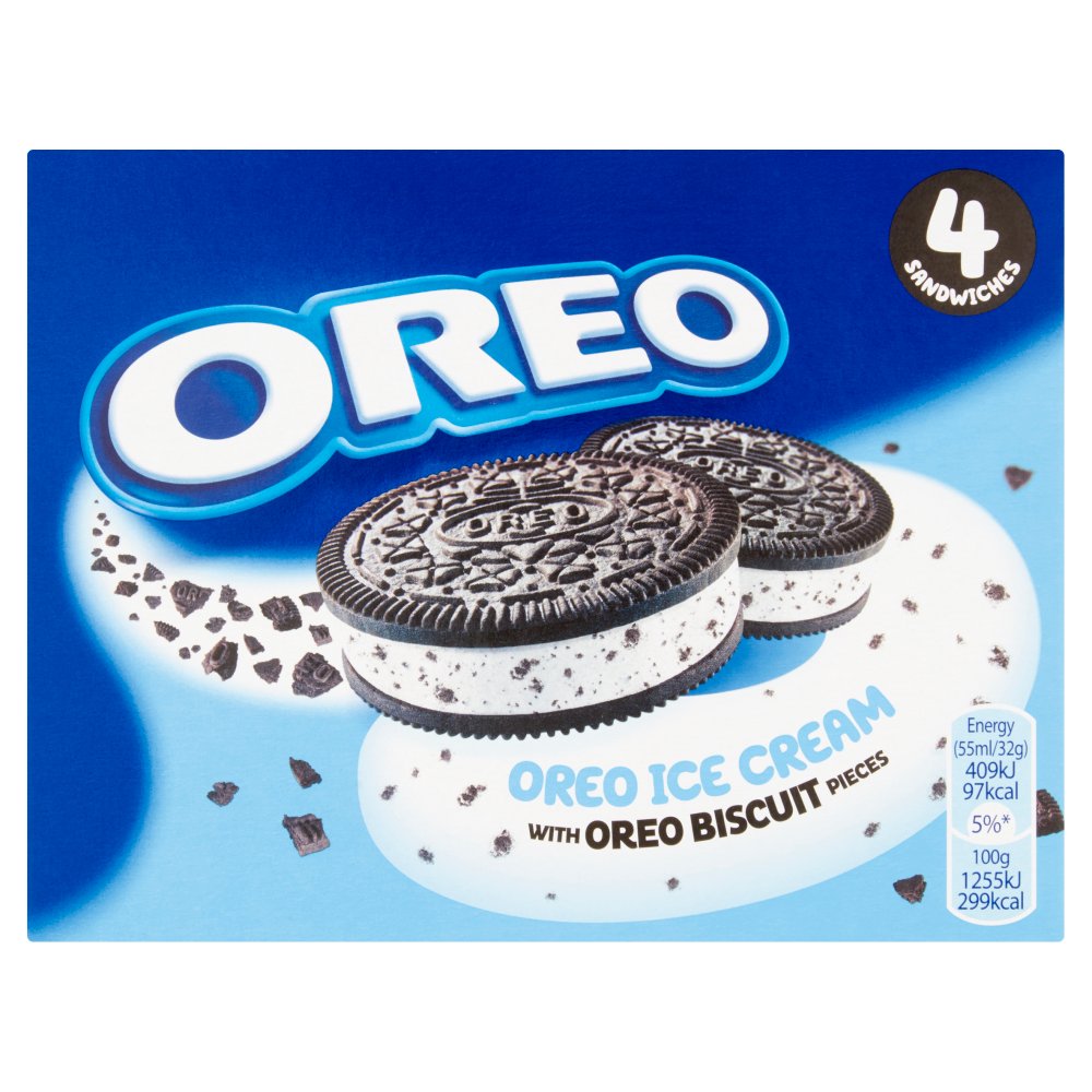 Oreo Ice Cream Sandwich 4x55ml