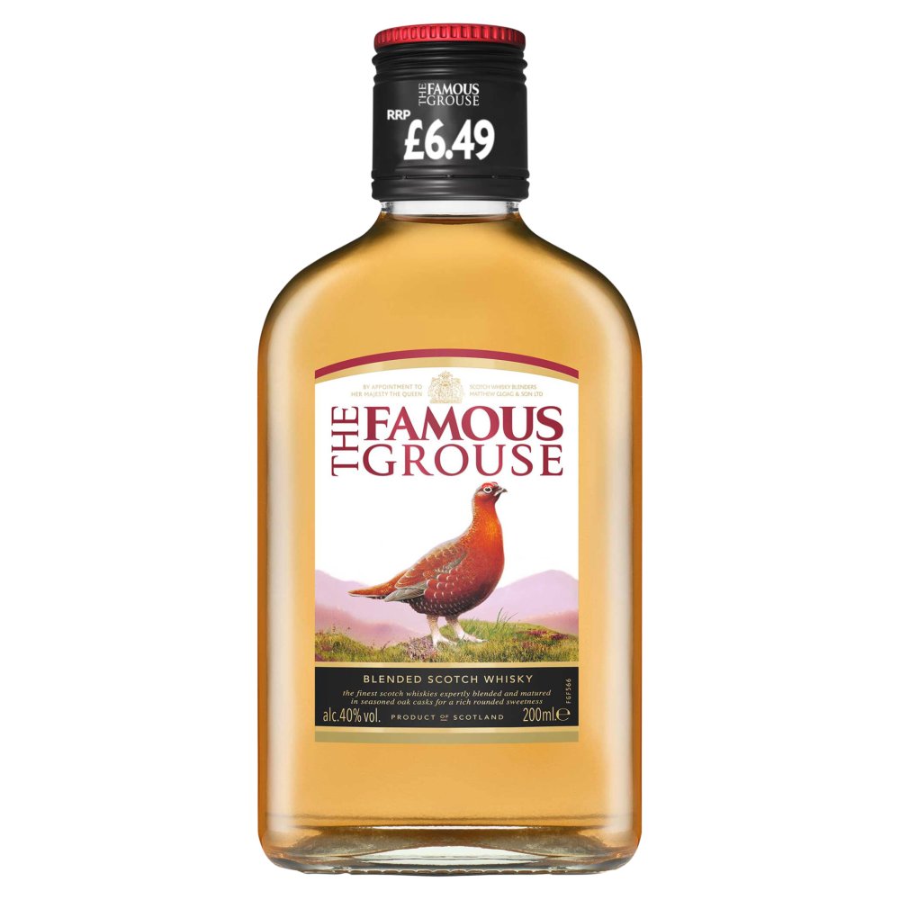 The Famous Grouse Finest Blended Scotch Whisky 20cl   20Cl × 1