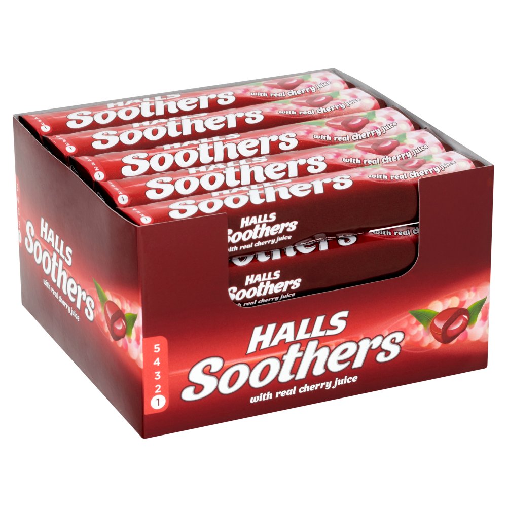 Halls Soothers Cherry Flavour 45g
