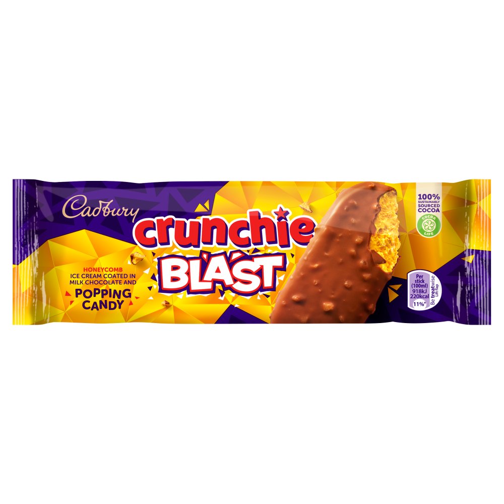 ??dbury Crunchie Blast Popping Candy 100ml   100ml × 24 × 1