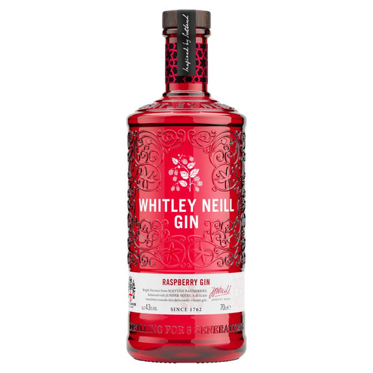 Whitley Neill Raspberry Gin 70cl   70Cl × 6