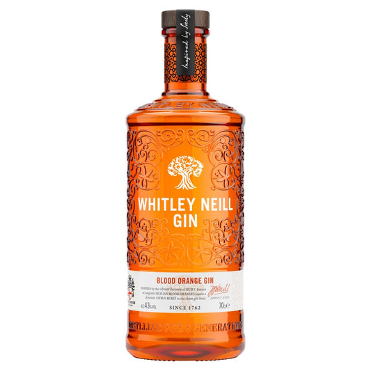 Whitley Neill Blood Orange Gin 70cl   70Cl × 6