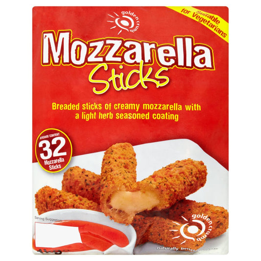 Golden Crumb 32 Mozzarella Sticks 1kg