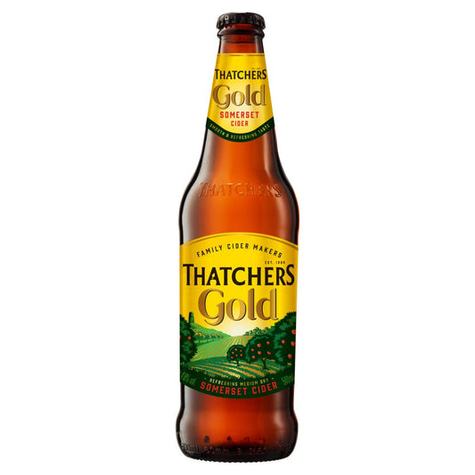 Thatchers Gold Cider 500ml   500ml × 6 × 1