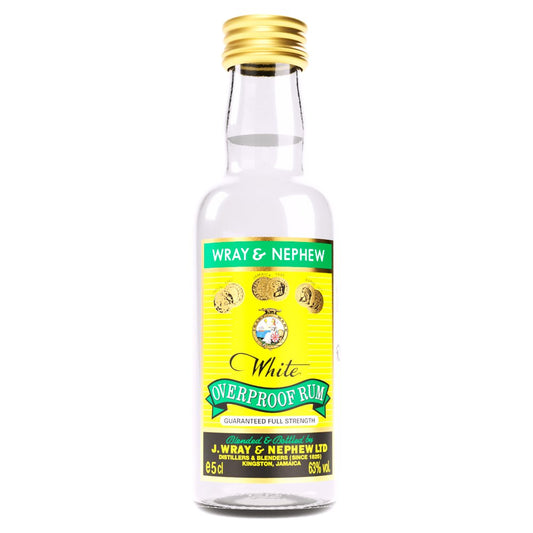 Wray & Nephew White Overproof Rum 5cl   5Cl × 12 × 1