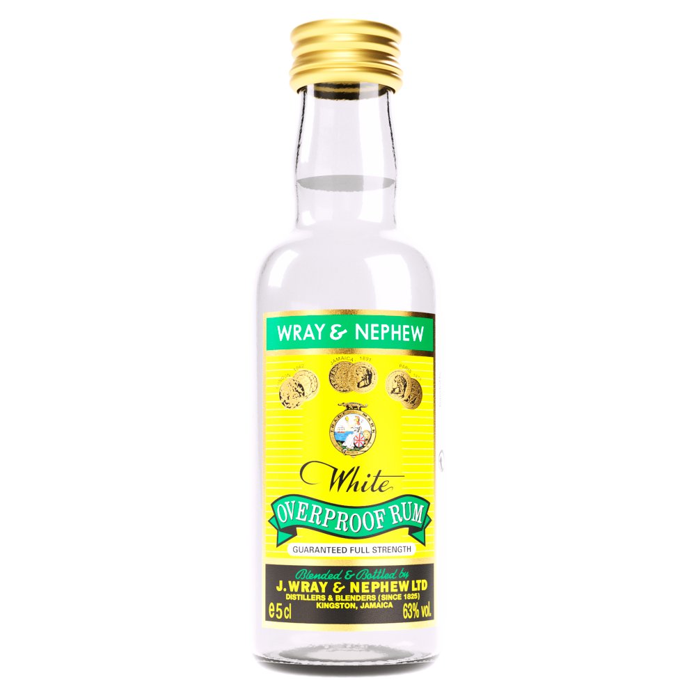 Wray & Nephew White Overproof Rum 5cl   5Cl × 12 × 10