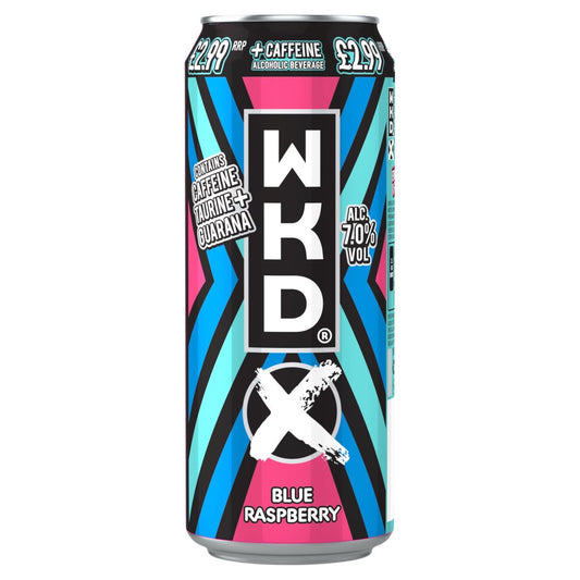 WKD X Blue Raspberry 500ml   500ml × 12 × 1