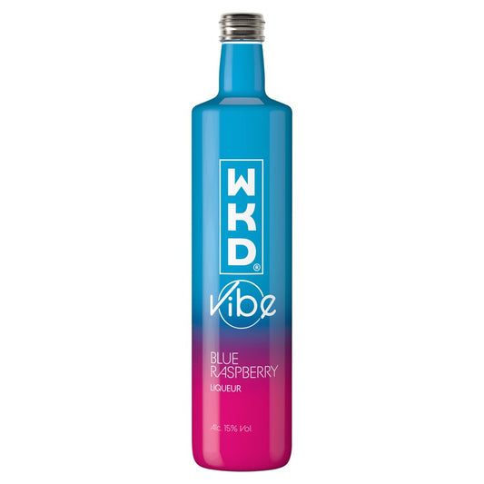 WKD Vibe Blue Raspberry Liqueur 500ml   50Cl × 1