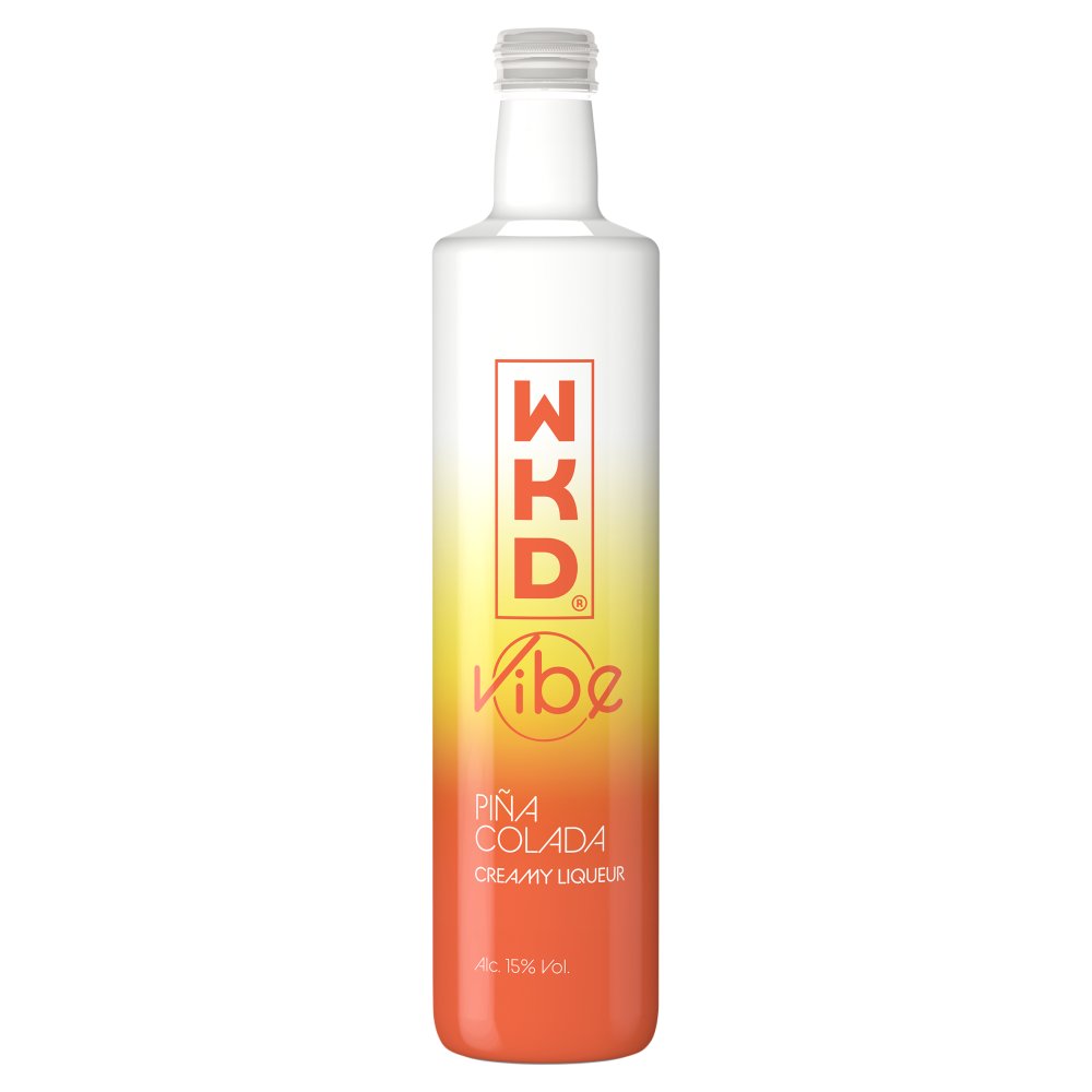 WKD Vibe Piña Colada Creamy Liqueur 500ml   50Cl × 1