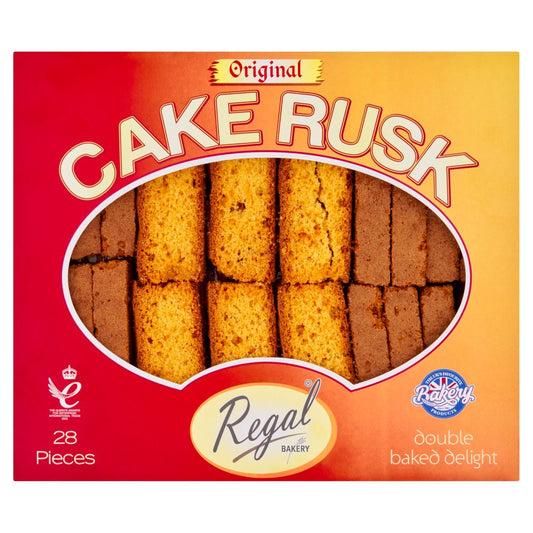 Regal Bakery 28 Original Cake Rusk 570g   28pk × 1