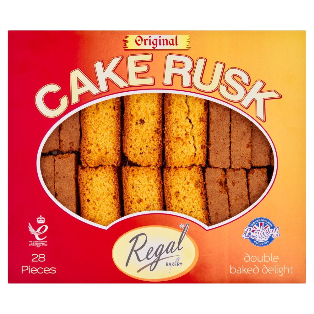 Regal Bakery 28 Original Cake Rusk 570g   28pk × 9