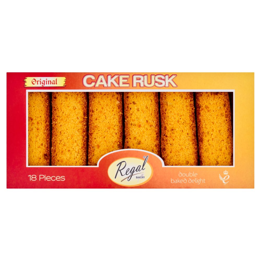 Regal Bakery 18 Original Cake Rusk 290g   18pk × 1