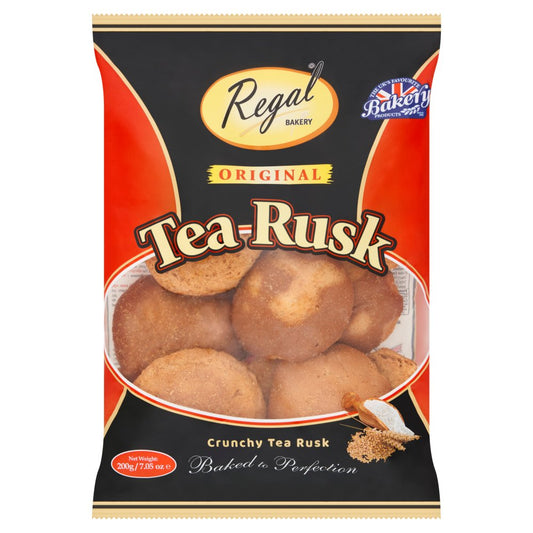 Regal BAKERY Original Crunchy Tea Rusk 200g   200g × 1