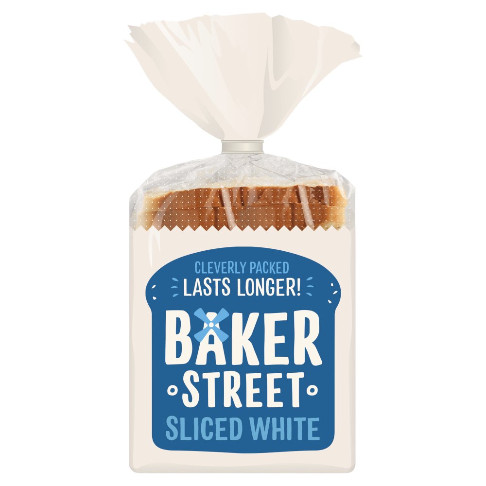 Baker Street White Sliced 550g   550g × 1