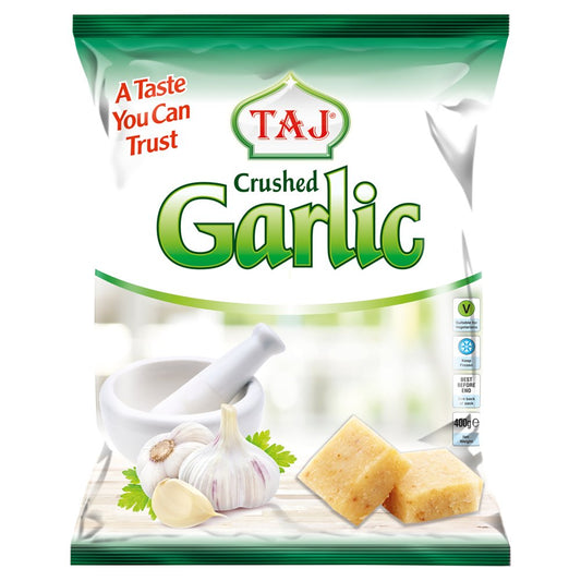 Taj Crushed Garlic 400g   400g × 1