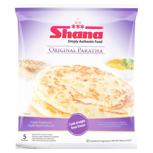 Shana Original Paratha 5 Pieces 400g   400g × 12