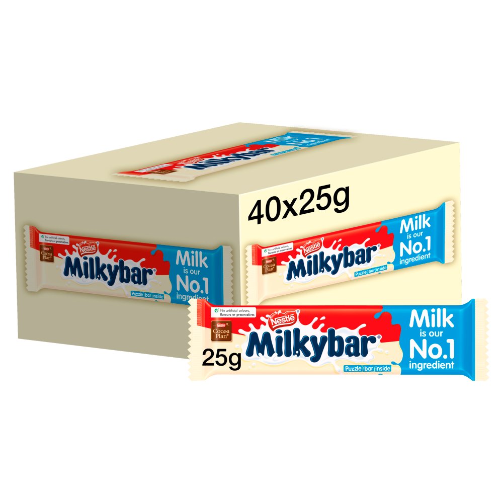 Milkybar White Chocolate Bar 25g