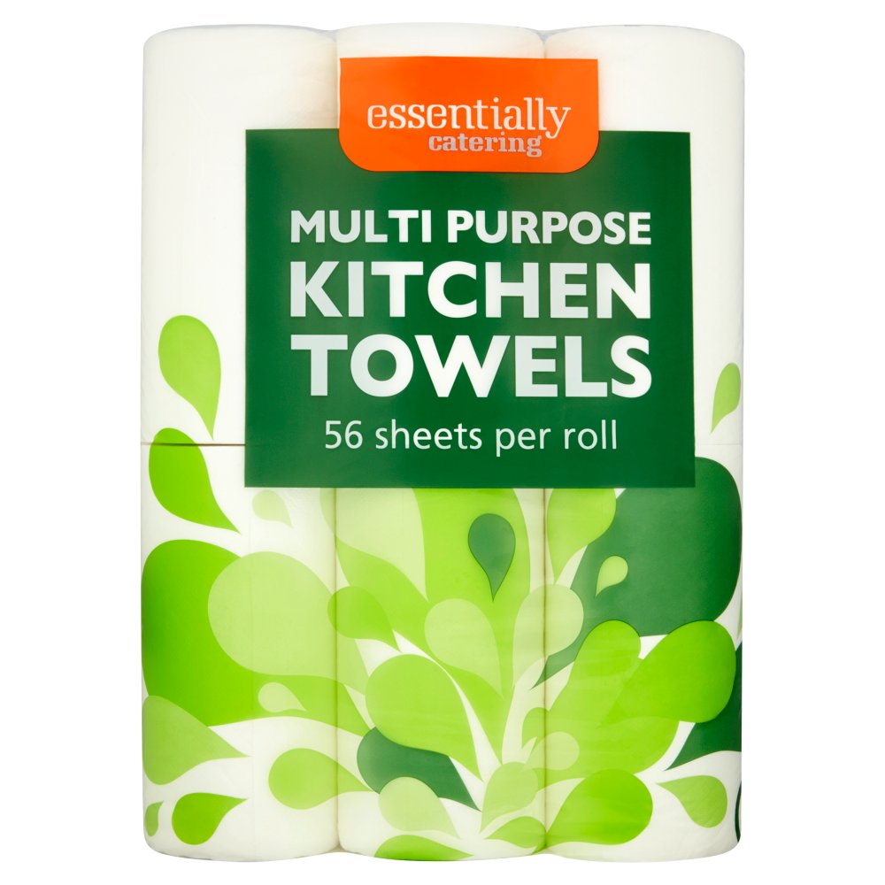 Essentially Catering Multi Purpose Kitchen Towels   12Roll × 1